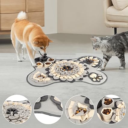 Manta interactiva para perros