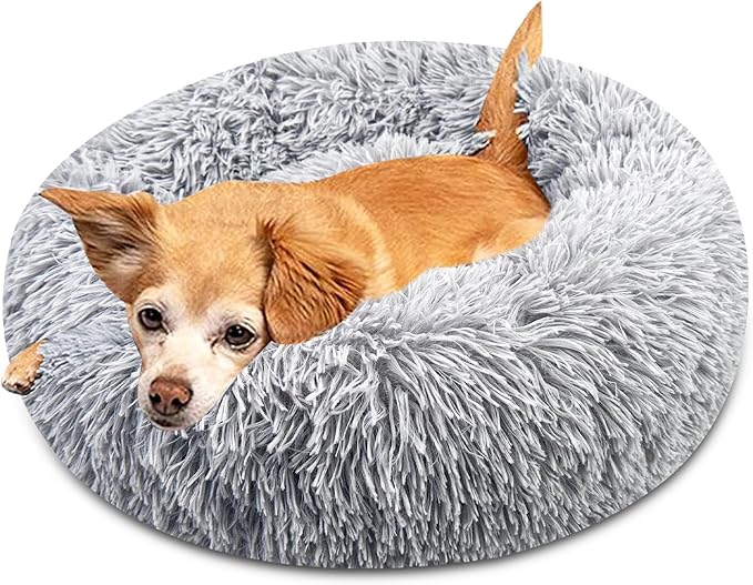 Cama para perros y gatos en forma de donut