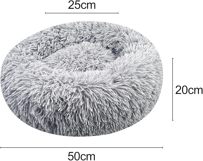Cama para perros y gatos en forma de donut