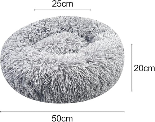 Cama para perros y gatos en forma de donut